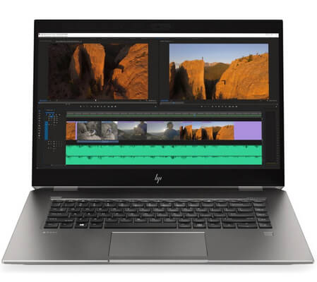 На ноутбуке HP ZBook Studio G5 6TW42EA мигает экран